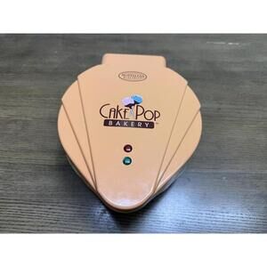 Nostalgia Cake Pop & Donut Hole Maker Electric Bakery Machine Tested Works